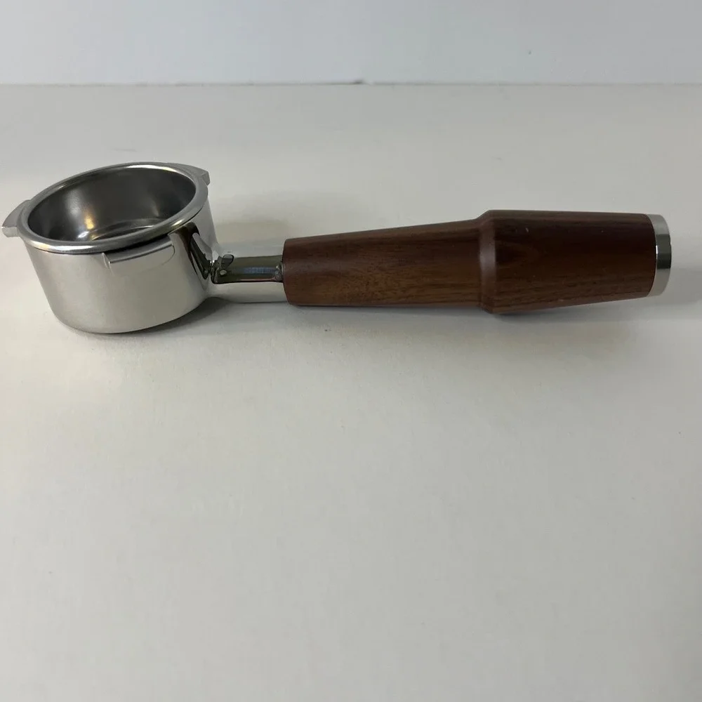 Knodos 54mm Bottomless Portafilter Rosewood Handle Flaw - Picture 2 of 7